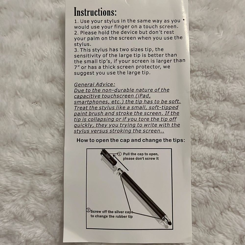 Bargains Depot High Sensitivity Stylus 4-Pack - Picture 4 of 11